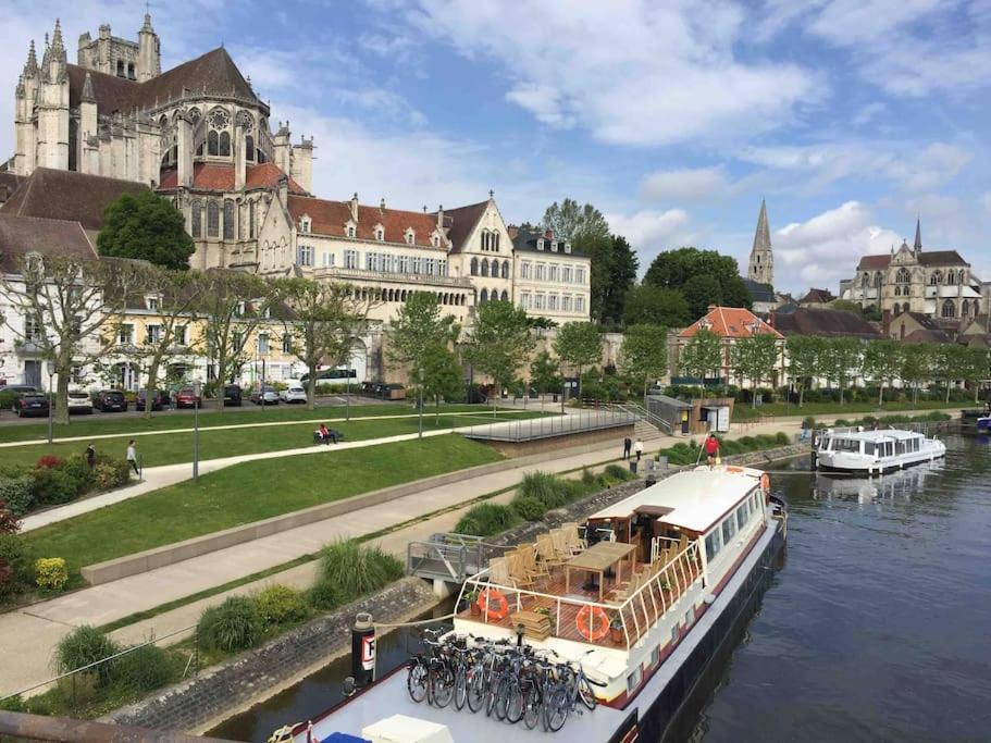 Bel Appart Au Centre-Ville Proche Gare Avec Wifi. โอแซร์ ภายนอก รูปภาพ